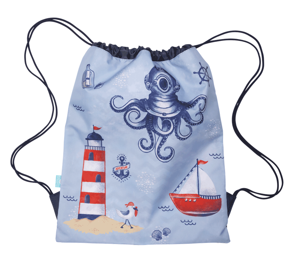 Drawstring Sports Bag -Little Sailor