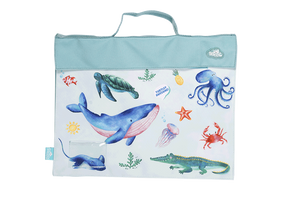 Library Bag -Sea Critters