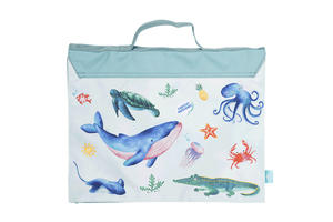 Library Bag -Sea Critters