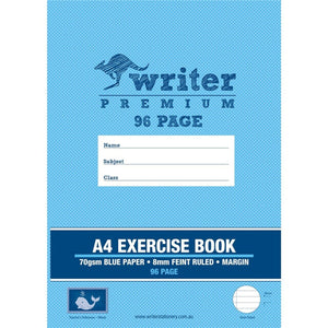 A4 Exercise Book - 96 Page - Writer Premium