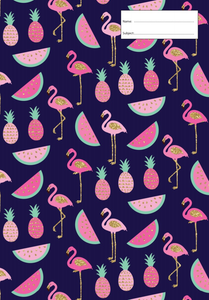 Book Cover - Flamingo