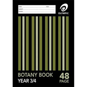 A4 BOTANY Book - Year 3/4 (Qld Ruled) - 48 Page