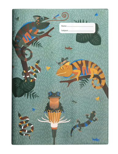 Book Cover - Quirky Chameleon