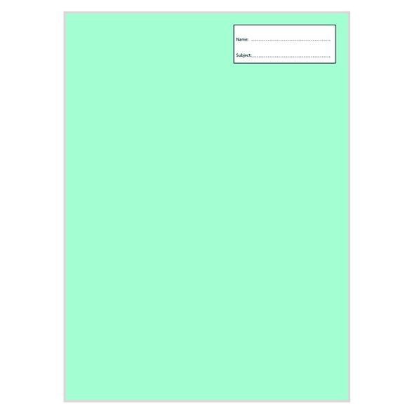 Book Cover - Plain Teal