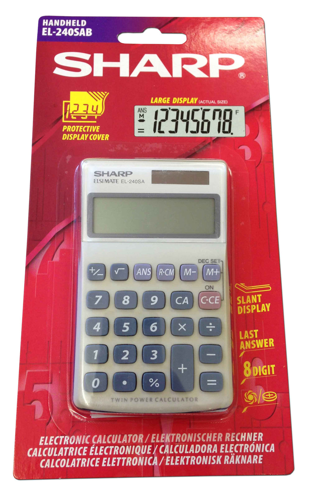 Calculator - Sharp EL 240SAB