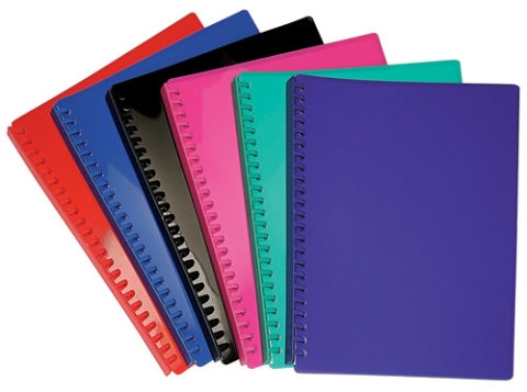 A4 Refillable Display Book - 20 Pockets