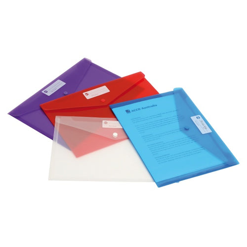 Document Wallet - A4 Doculope (Asstd Colours)