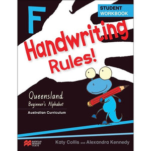 Handwriting Rules! Year F Qld Beginner's Alphabet