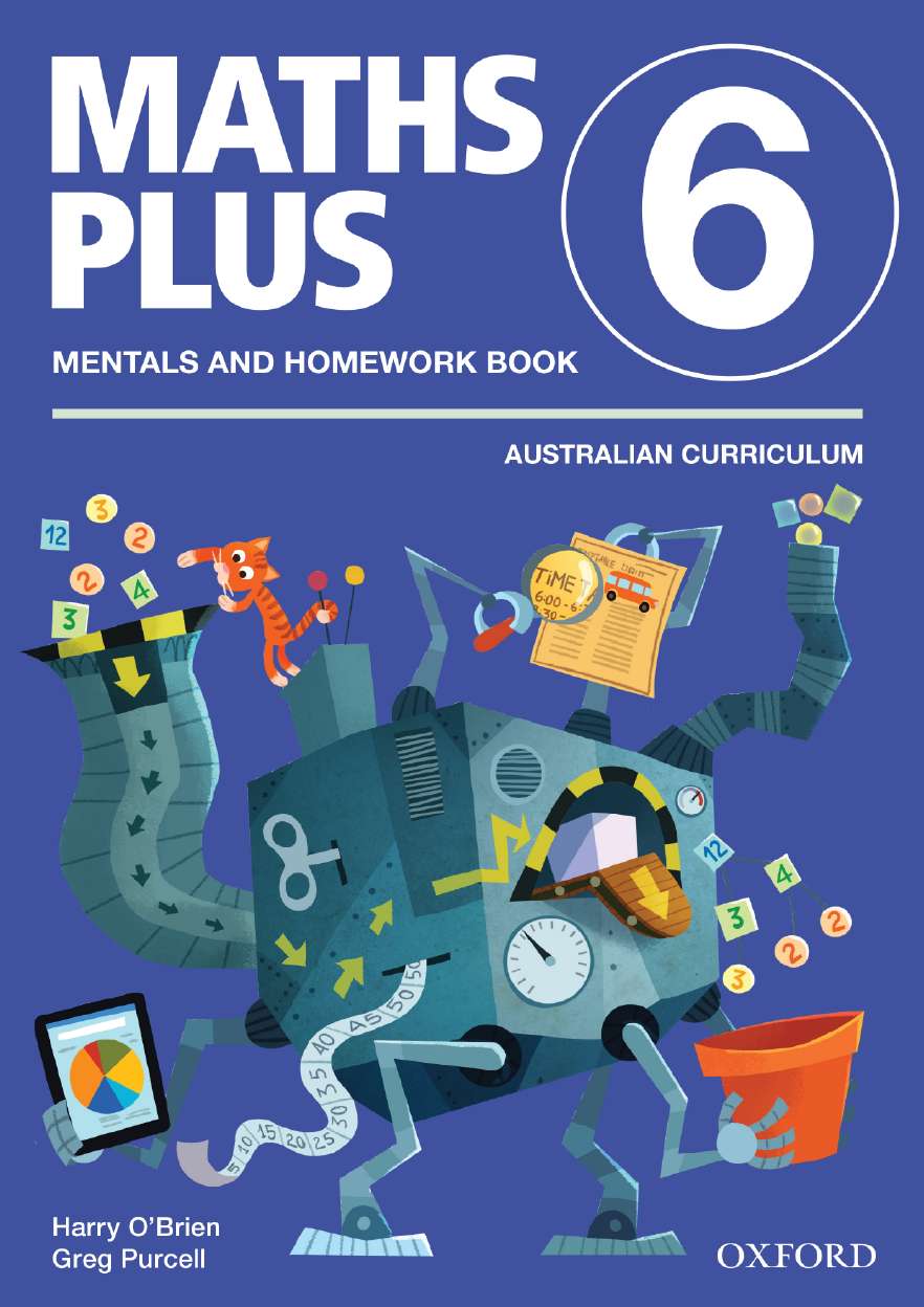 Maths Plus ACE 6 Mentals and Homework (Rev Ed)