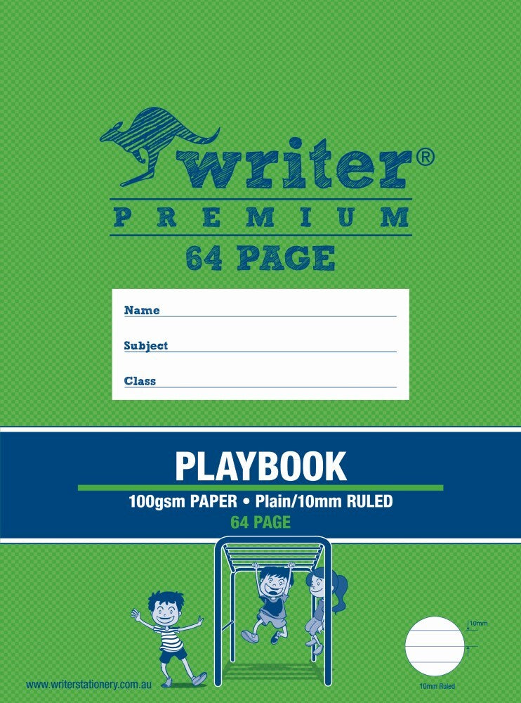 Playbook - 10mm Ruled and Plain Pages