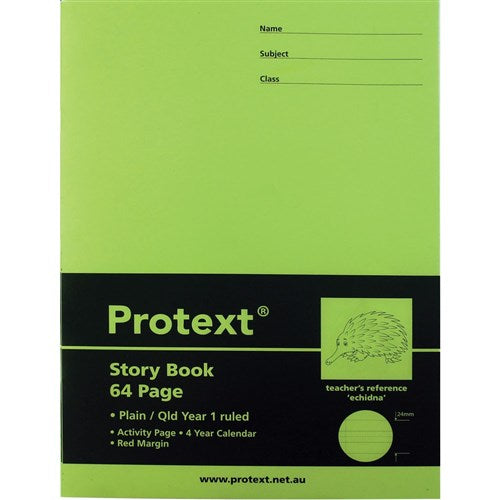 Protext A3 Year 1 Story Book - Plain/Qld Yr 1 - 64 Page