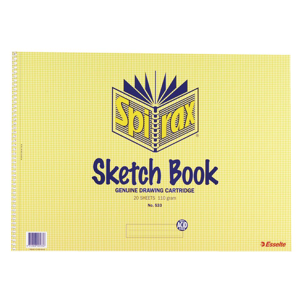 Sketch Book - A3 Spirax 533