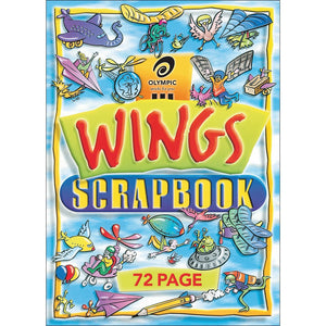 Scrap Book - 72 Page - Olympic Wings