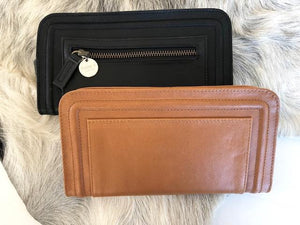 Victoria Leather Wallet Tan