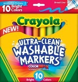 Washable Markers - Crayola BRIGHT Broadline