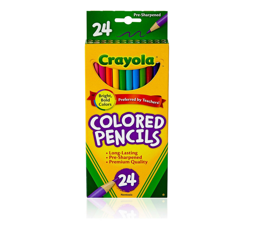 Coloured Pencils - Crayola 24s