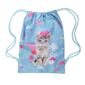 Drawstring Sports Bag - Miss Meow