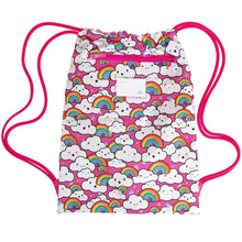 Drawstring Sports Bag - Rainbow Cloud