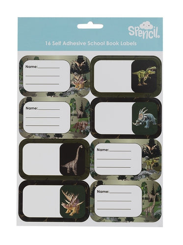 Name And Subject Label Stickers - Dinosaur Discovery