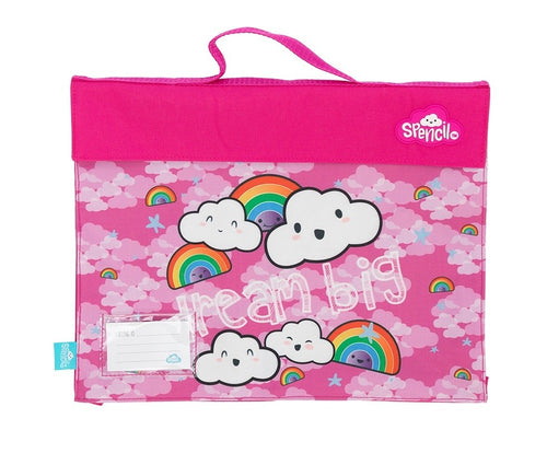 Library Bag - Rainbow Cloud